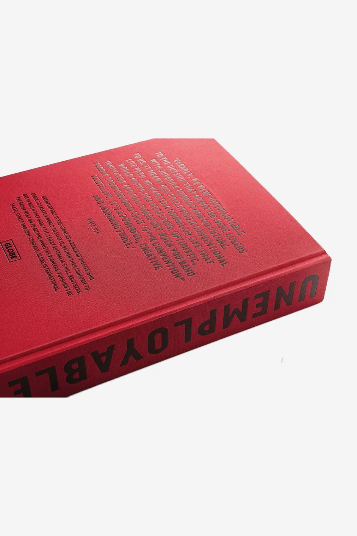 anniversary_book_unemploy_2.webp Globe Brand Anniversary Book UNEMPLOYABLE < Clothing