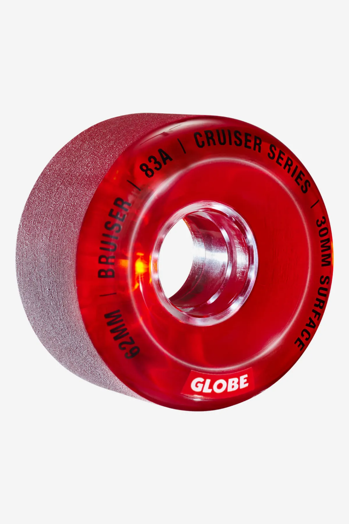 bruiser_cruiser__clear_re_0.webp Globe Brand Bruiser Cruiser - - Skateboard Wheel 62mm< Wheels | Components