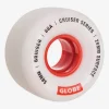 Globe Brand Bruiser Cruiser - White/Red - Skateboard Wheel 58mm < Wheels | Components