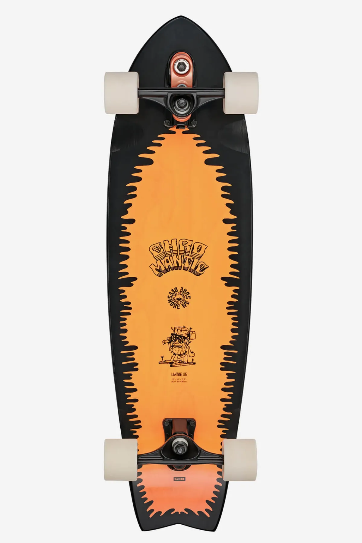 chromantic__lightning_log_0.webp Globe Brand Chromantic - - 33" Surf Skate< Surf Skate