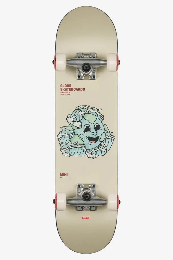 Globe Brand Environmentalist Mini - - 7.0" Kids Complete Skateboard<Kids Kids Completes | Completes