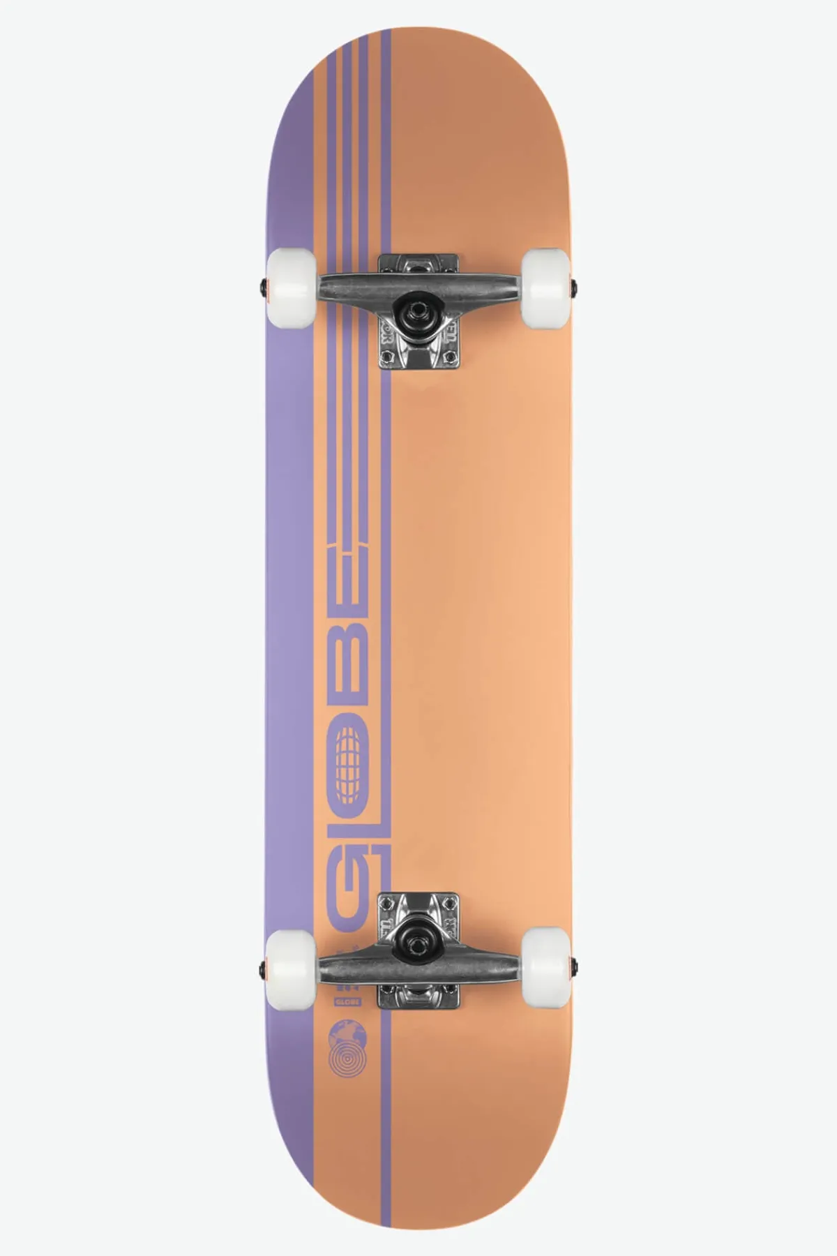 g_strype_hard__dusty_oran_0.webp Globe Brand G0 Strype Hard - - 7.75" Complete Skateboard< Completes