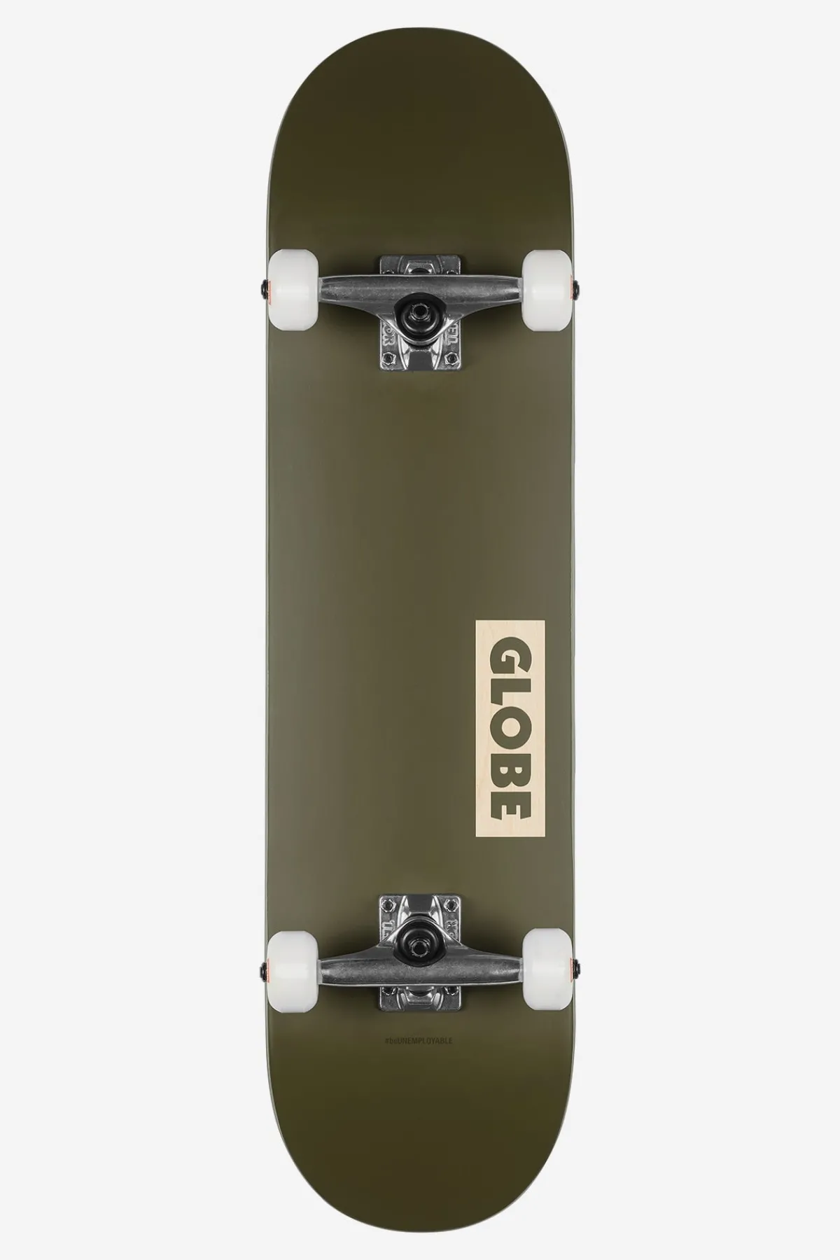 goodstock__fatigue_green__0.webp Globe Brand Goodstock - - 8.25" Complete Skateboard < Completes