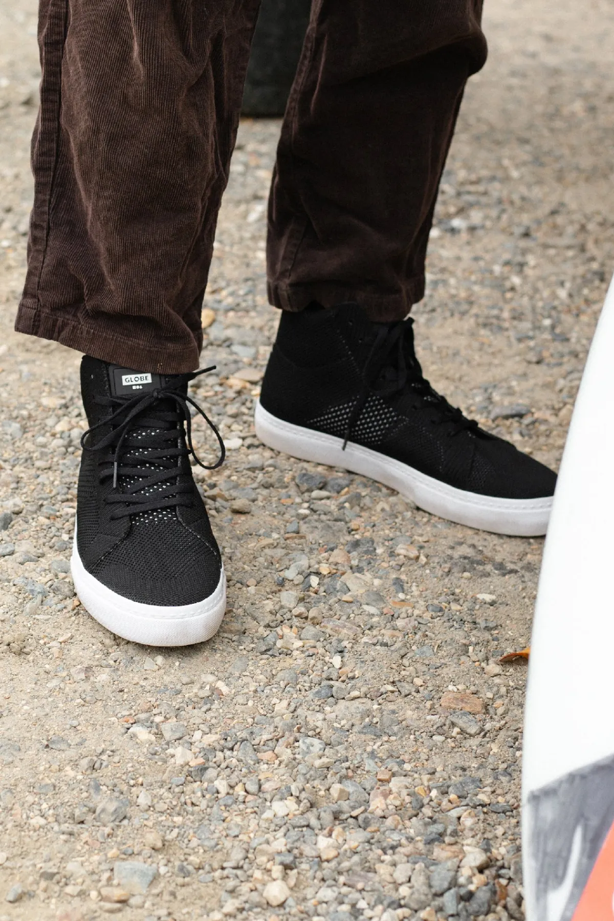 la_knit__blackwhite__skat_3.webp Globe Brand LA Knit - - Skate Shoes< Vegan-Friendly Shoes